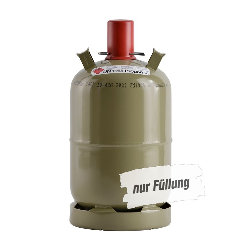 Propangas-Füllung für Eigentumsflaschen 11 kg
