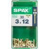 SPAX Senkkopfschrauben 3 x 12 mm, 30 Stück