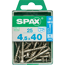 Senkkopfschrauben T-Star Ø 4,5 mm 25 Stück 40 mm