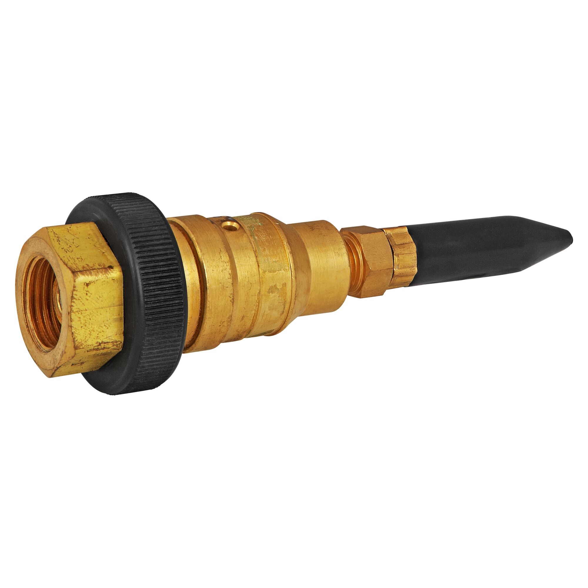 Ballonfüllventil mit schwarzer Spitze