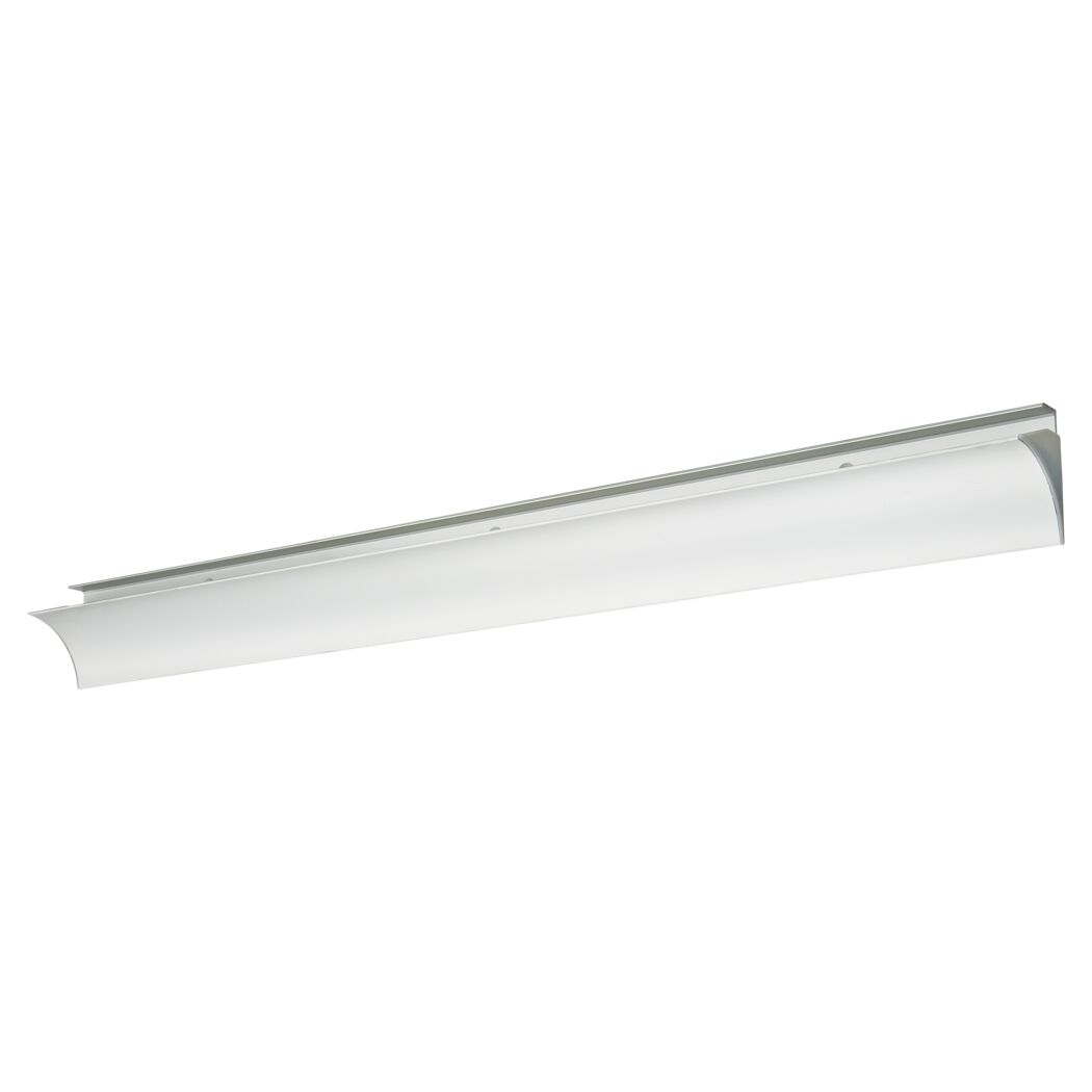 Silberfarbene Wandschiene RAIL