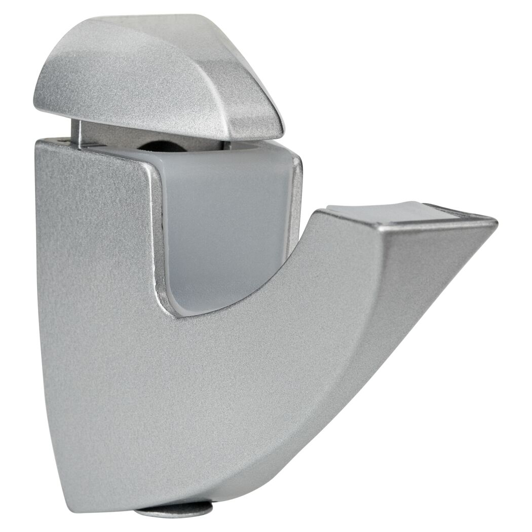 Silberner Regalhalter Scoop