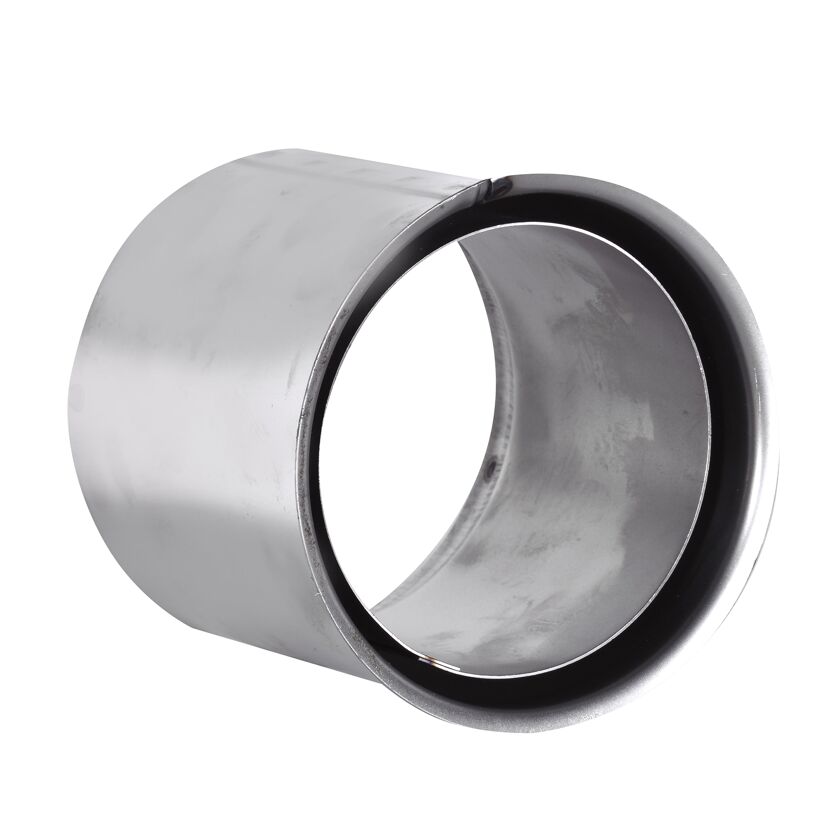 Doppeltwandiges Wandfutter aus Metall