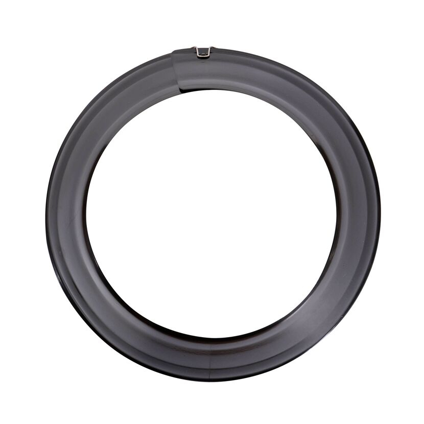Schwarze Rosette für Rohre