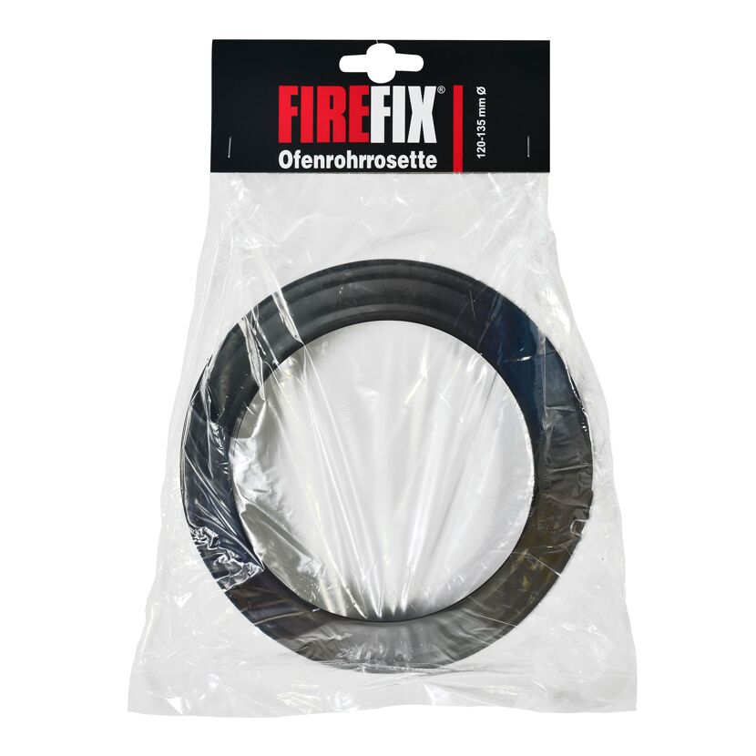 FIREFIX Ofenrohrrosette in Verpackung