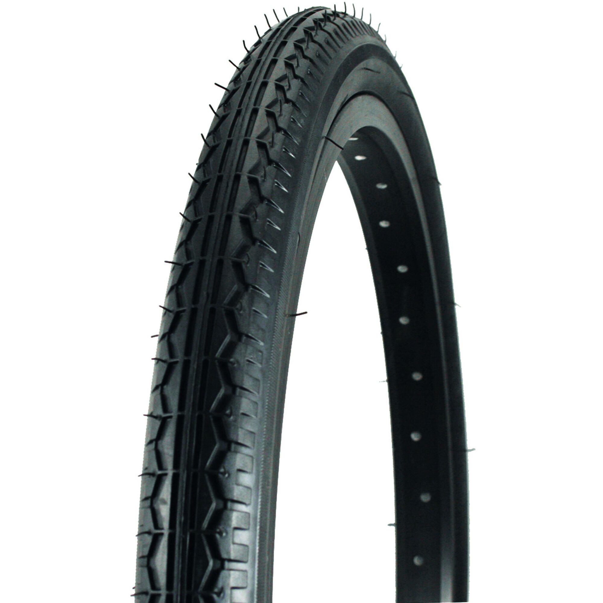 Schwarzer Fahrradreifen 16x1,75 Zoll