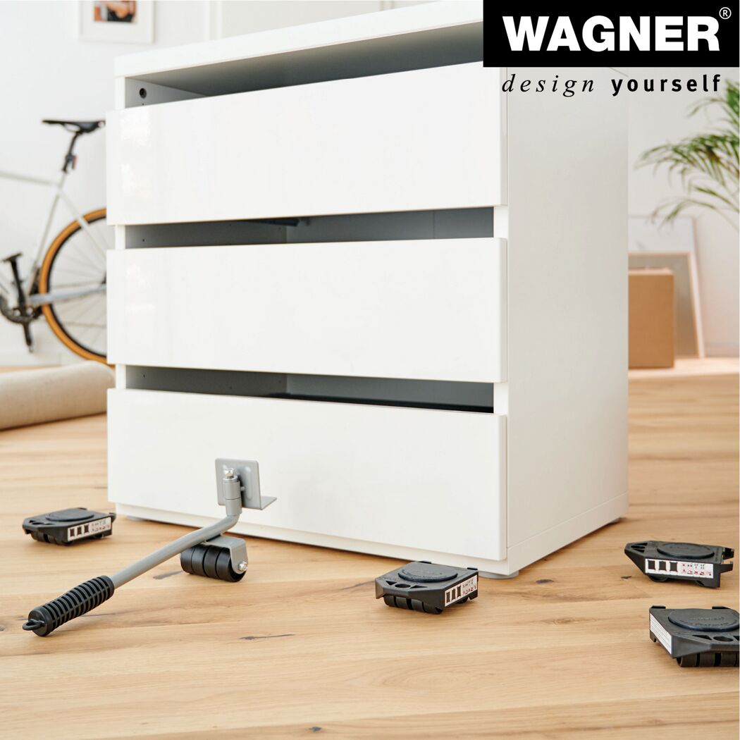 Wagner Möbelroller unter Kommode