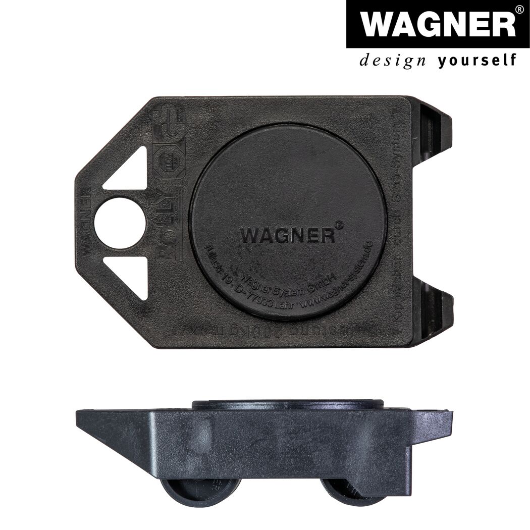 Wagner Möbelroller Rolly schwarz