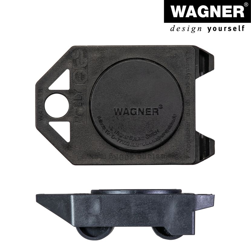 Wagner Möbelroller Rolly schwarz