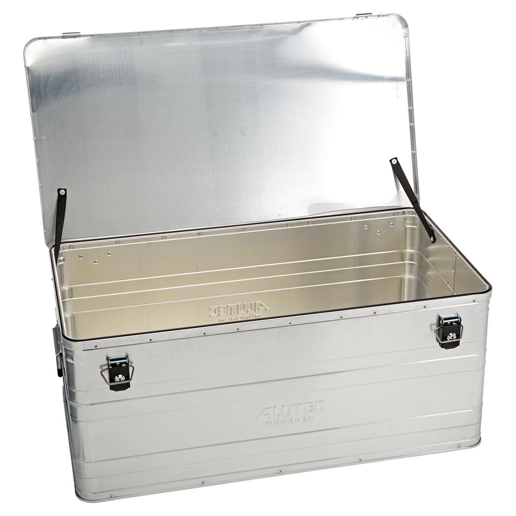 Geöffnete Alubox von Alutec