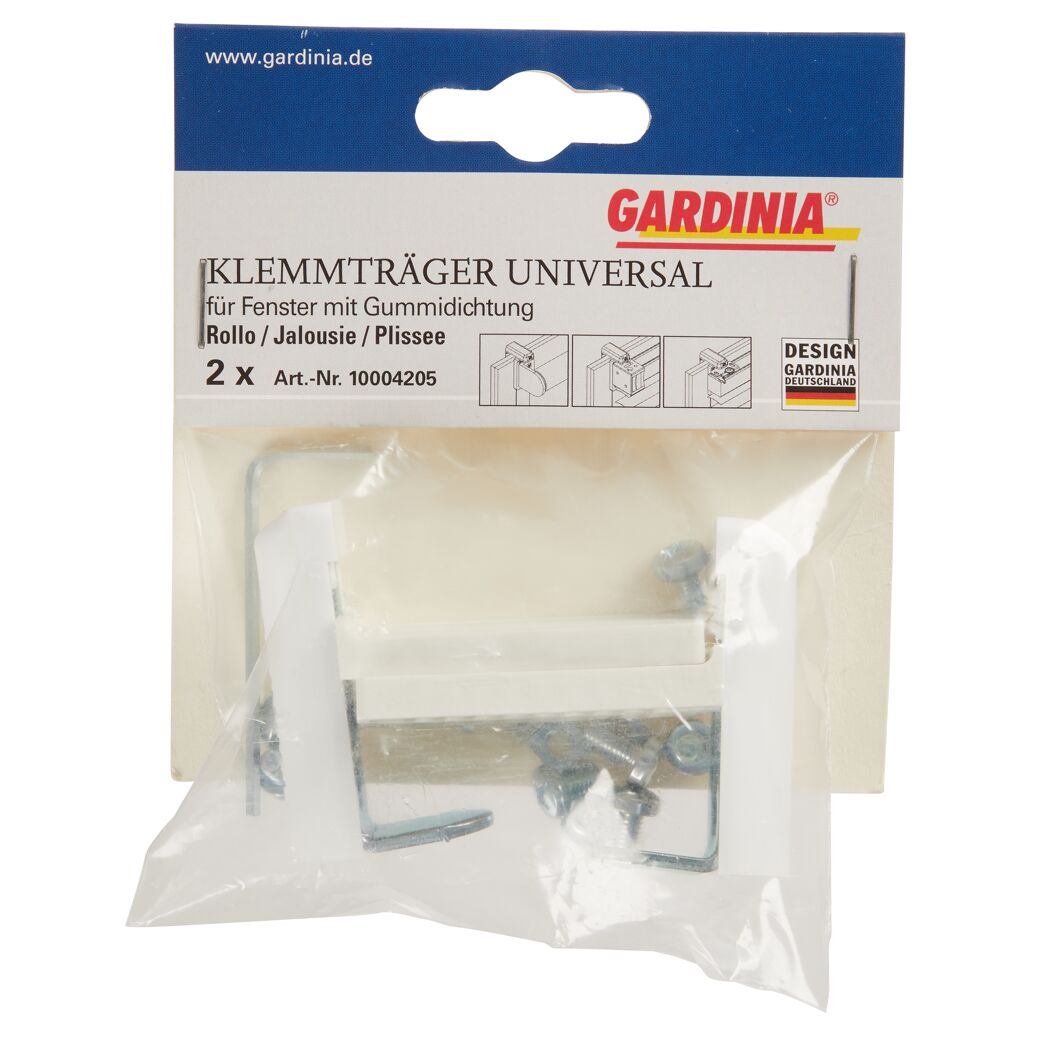 Gardina Klemmträger Universal für Fenster mit Gummidichtung