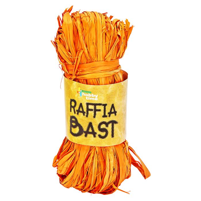 Raffiabast 50 g orange