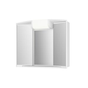 Spiegelschrank 'Angy' weiß Hochglanz 59 x 50 x 15 cm
