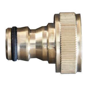 Hahnanschlussstück IG Messing blank 3/4"