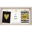 Collage Bilderrahmen mit drei Karten: Herz, I love you, Cool