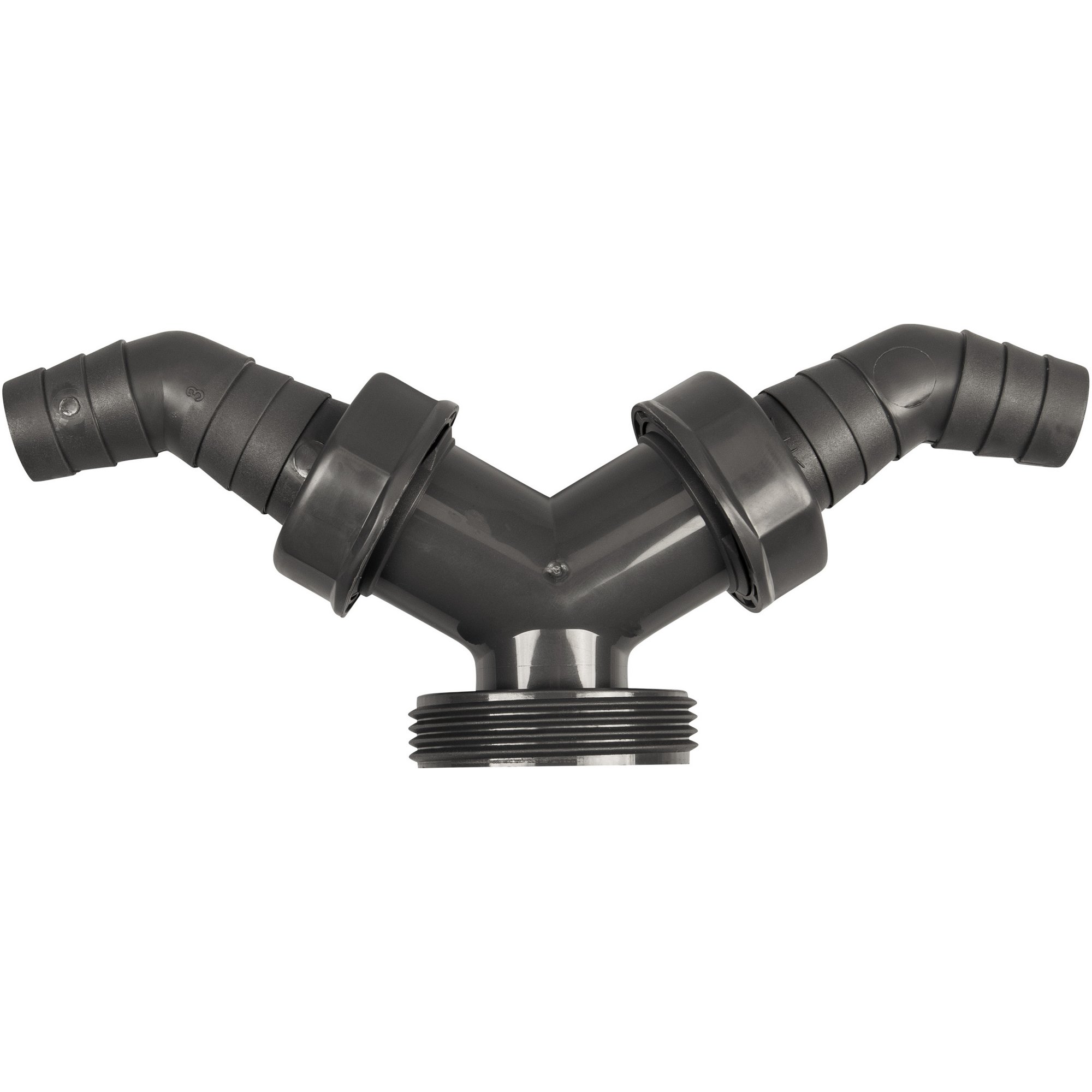 Doppelanschluss Kunststoff 1 1/2"