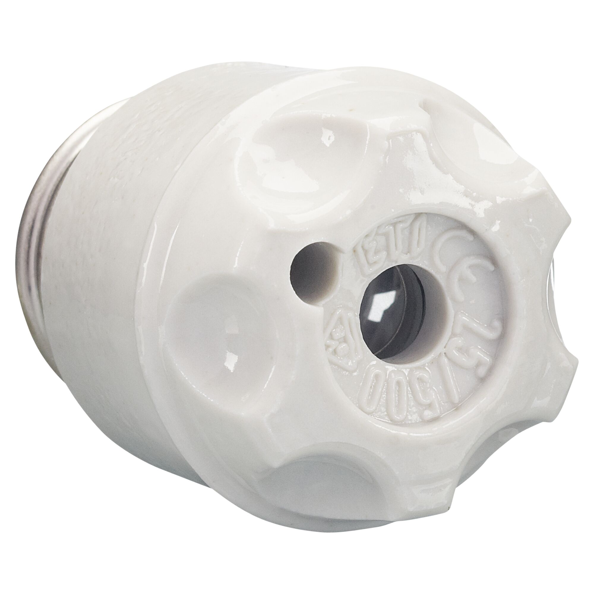 weiße Schraubkappe E27