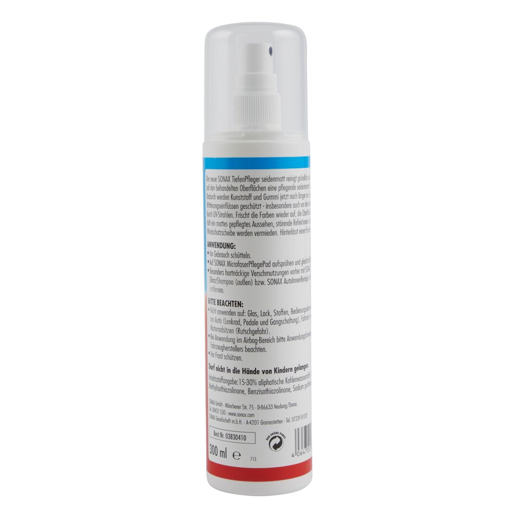 SONAX TiefenPfleger seidenmatt 300 ml Flasche