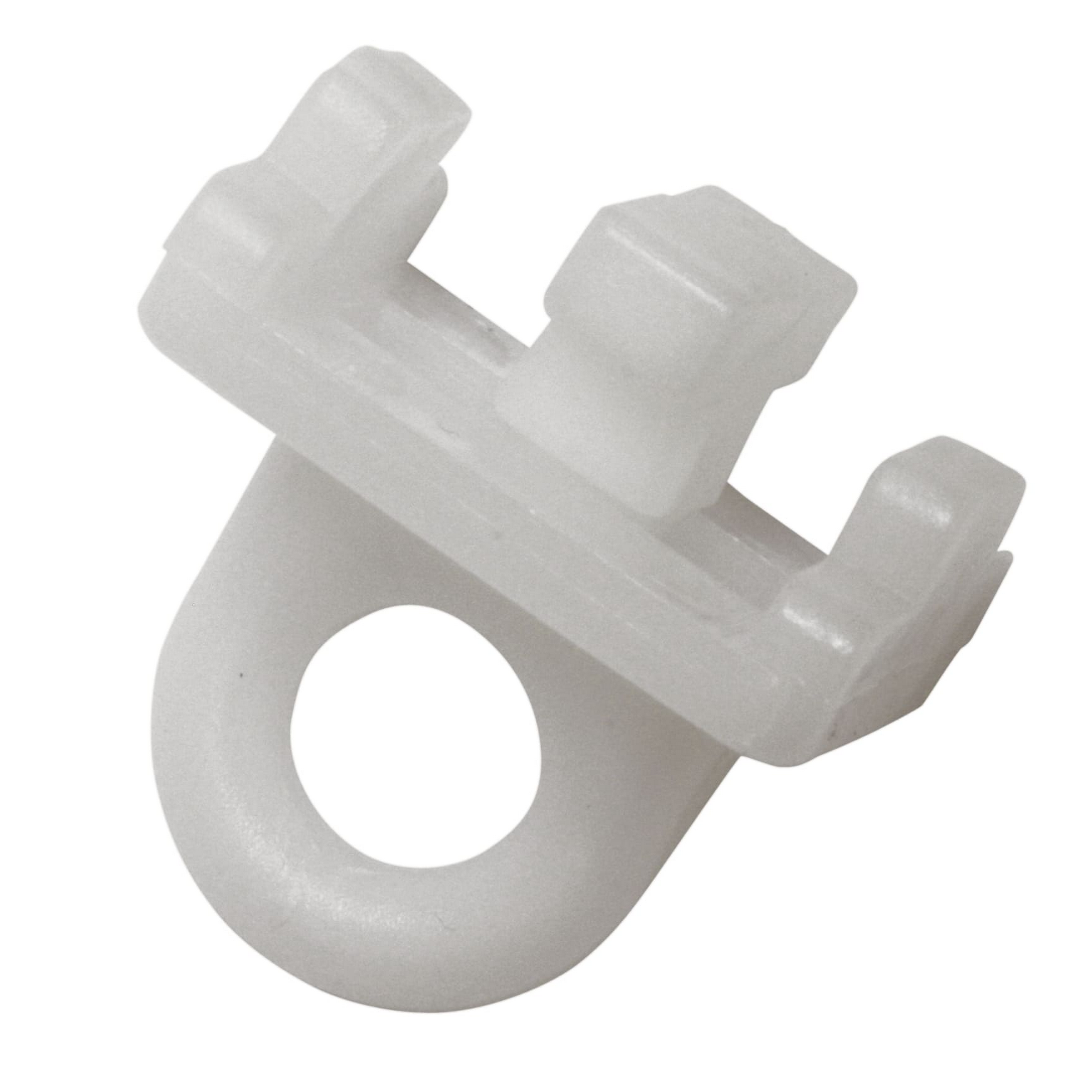 Feststeller für Aluminium-Vorhangschiene weiß 6 Stück