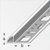 Viertelkreis-Profil PVC weiß 8 mm