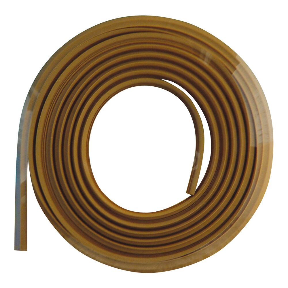Braune selbstklebende Tür- und Fensterdichtung, 5 m Rolle