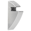 Regalhalter 'Clip' 2 Stück 8 mm silbern
