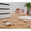 Transporthilfe 'MM1158' holzfarben 13,4 x 13,4 x 4,3 cm, 100 kg