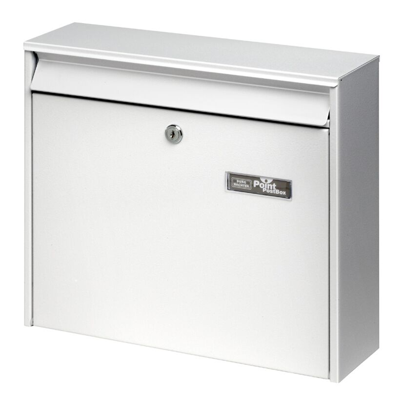 Weißer Briefkasten Point von Burg-Wächter