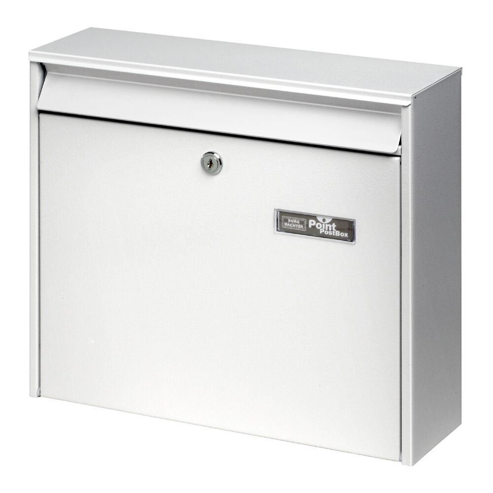 Weißer Briefkasten Point von Burg-Wächter