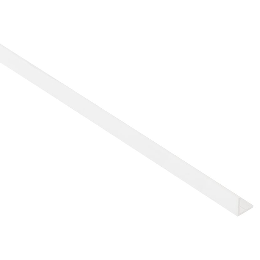 Weißer PVC-Winkel