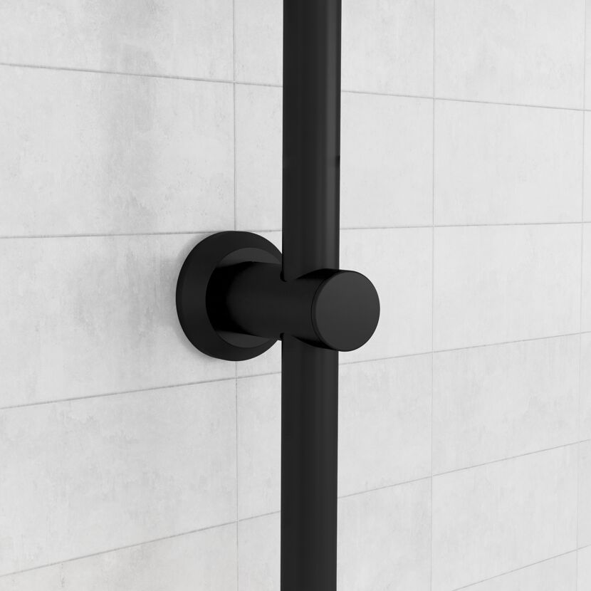 Duschsäule 'Easy Energy' schwarz eckig 97 cm