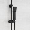 Duschsäule 'Easy Energy' schwarz eckig 97 cm