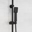 Duschsäule 'Easy Energy' schwarz eckig 97 cm