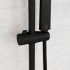 Duschsäule 'Easy Energy' schwarz eckig 97 cm