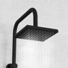 Duschsäule 'Easy Energy' schwarz eckig 97 cm