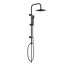 Duschsäule 'Easy Energy' schwarz eckig 97 cm