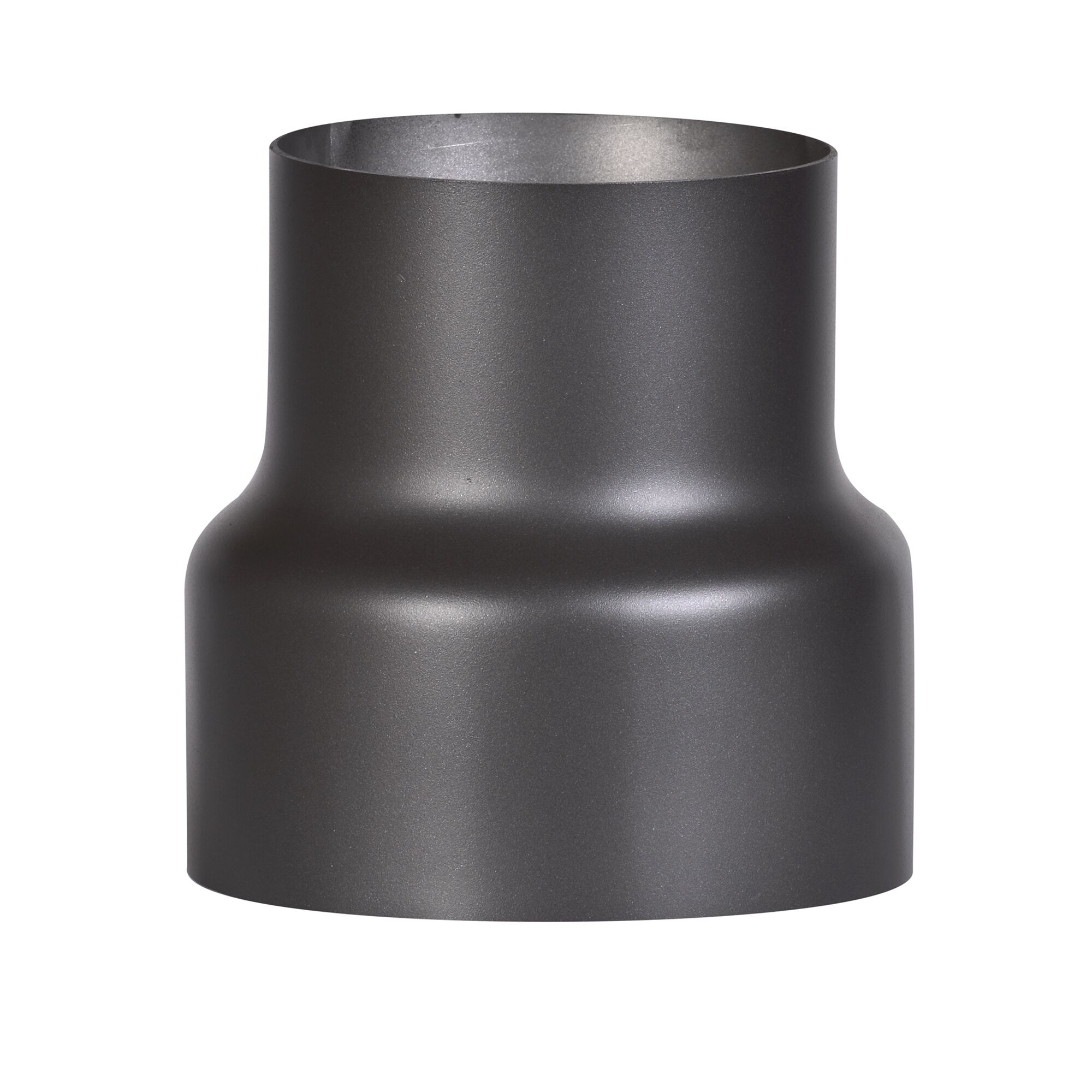 Schwarze Reduzierung Ø 150 mm / 120 mm