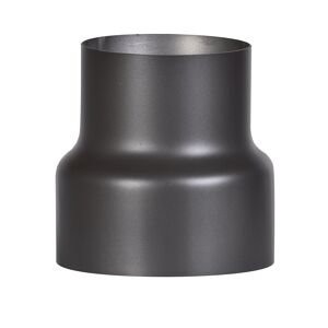 Rauchrohr-Reduzierung schwarz Ø 150/120 x 160 mm
