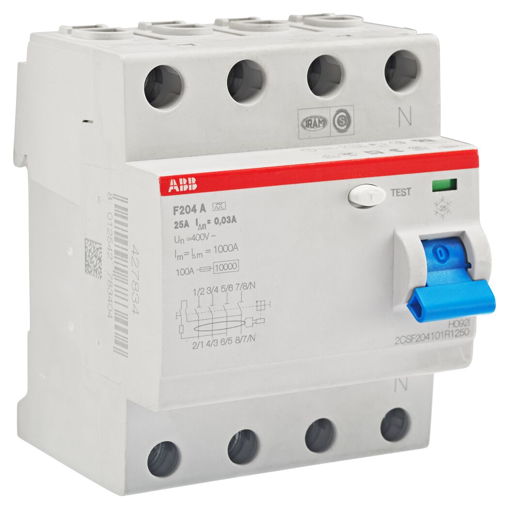 ABB FI-Schutzschalter F204A, 25A