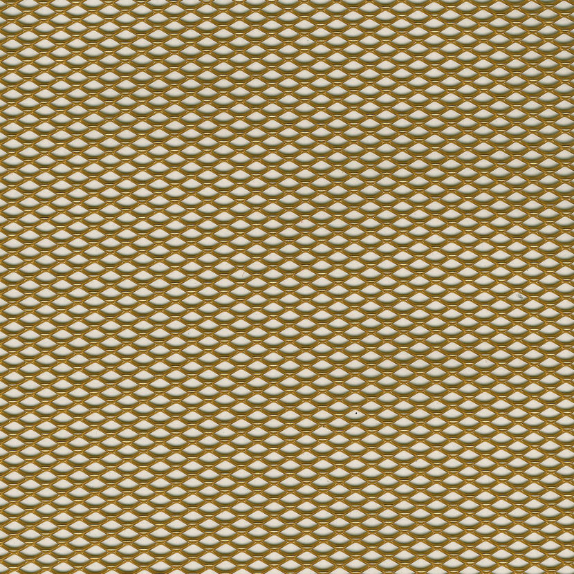 Goldenes Streckmetall