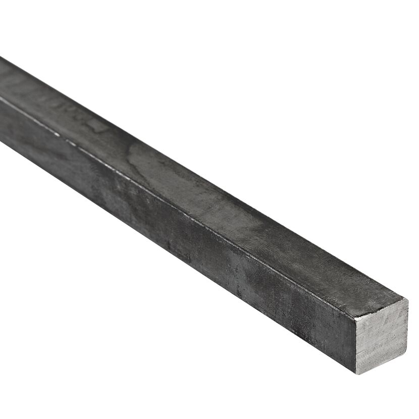 Vierkantstange 14 x 14 mm Stahl walzblank