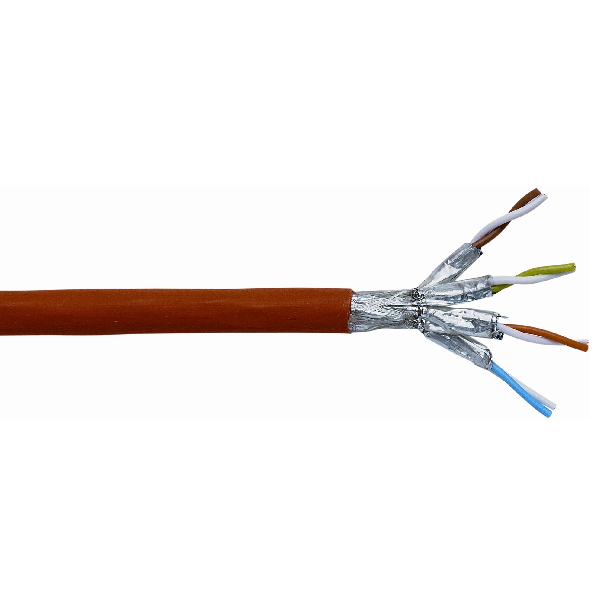 Abisoliertes Netzwerkkabel CAT 7