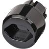Schwarzer Reisestecker für CH/Schuko