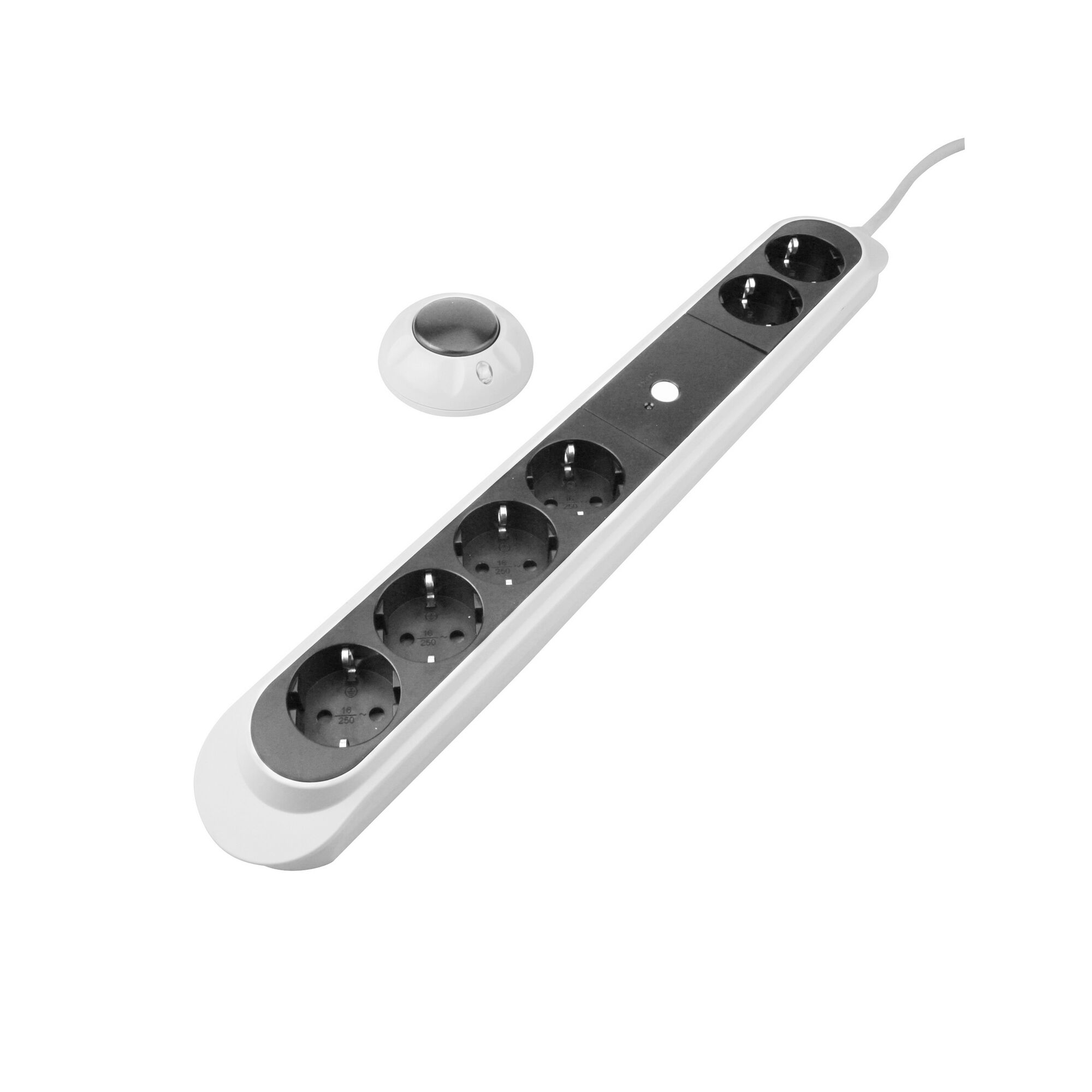 Funksteckerleiste mit Fußschalter