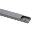 Grauer Kabelkanal 30 x 15 mm