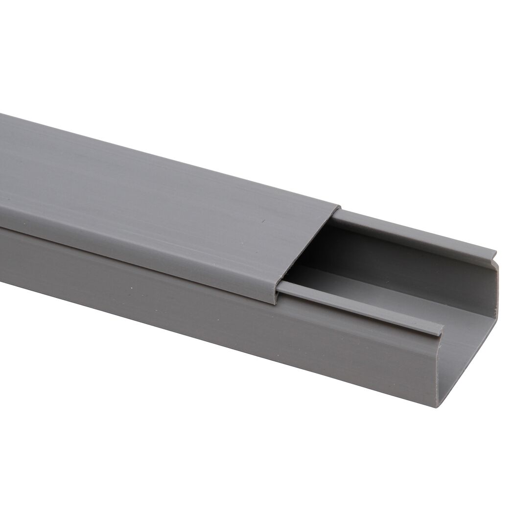 Kopp Kabelkanal grau 2000 x 40 x 25 mm