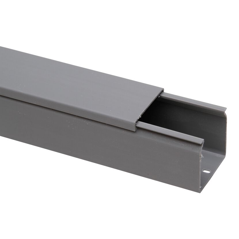 Kabelkanal grau 2000 x 40 x 40 mm