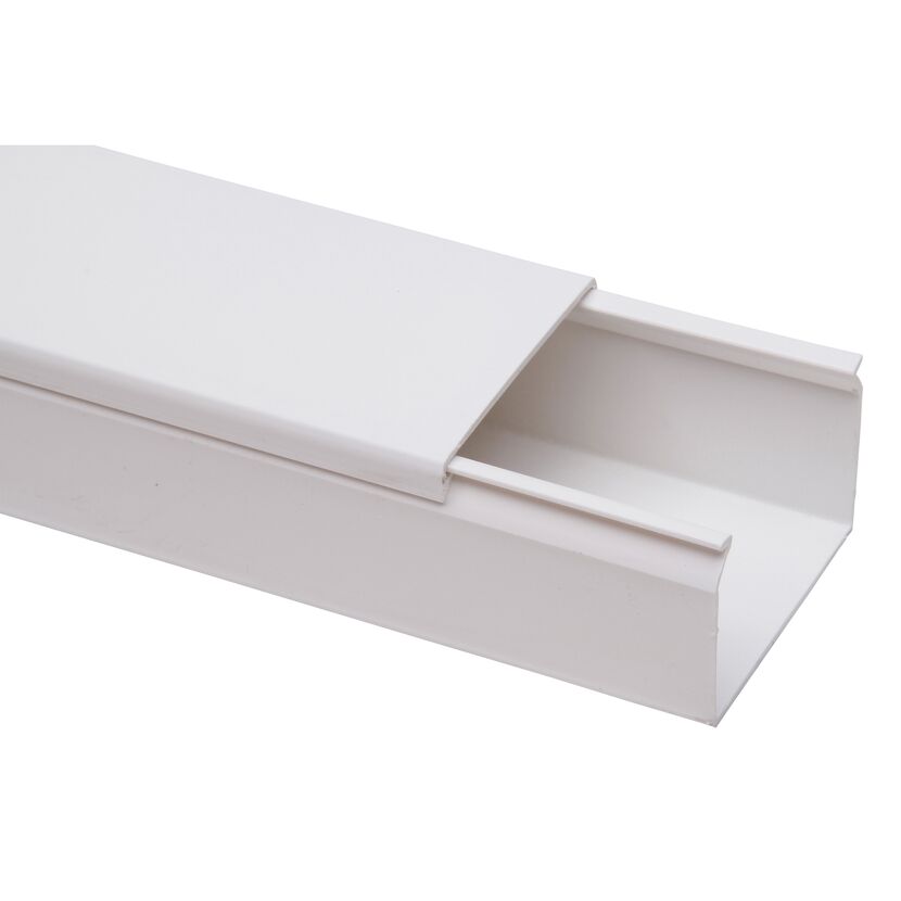 Kabelkanal weiß 2000 x 60 x 40 mm
