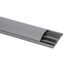 Grauer Bodenkanal 60 x 15 mm