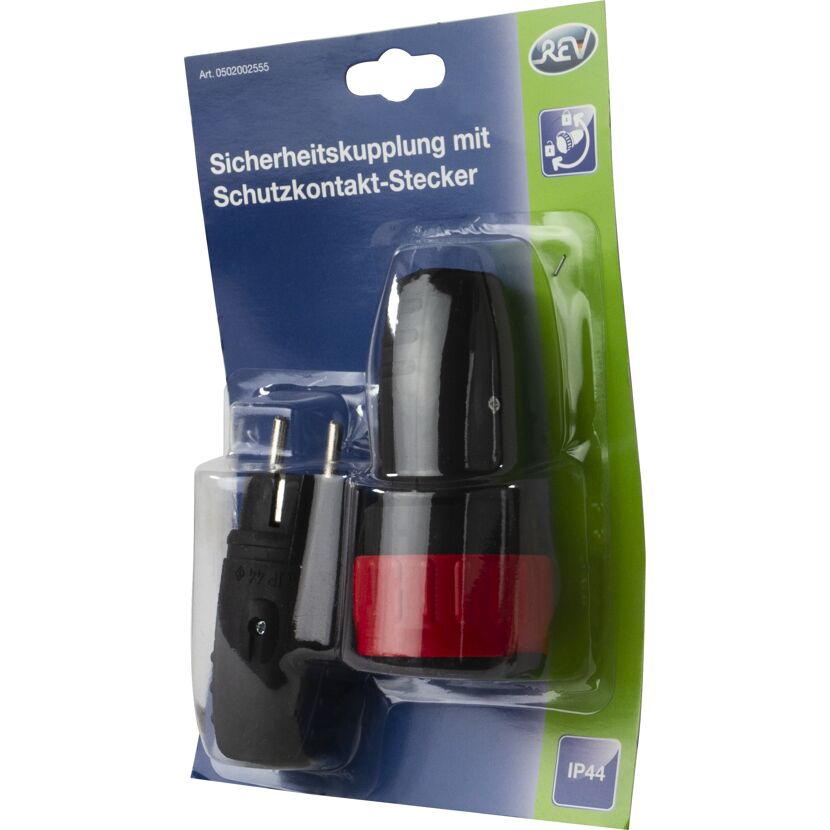 REV Sicherheitskupplung mit Schutzkontakt-Stecker